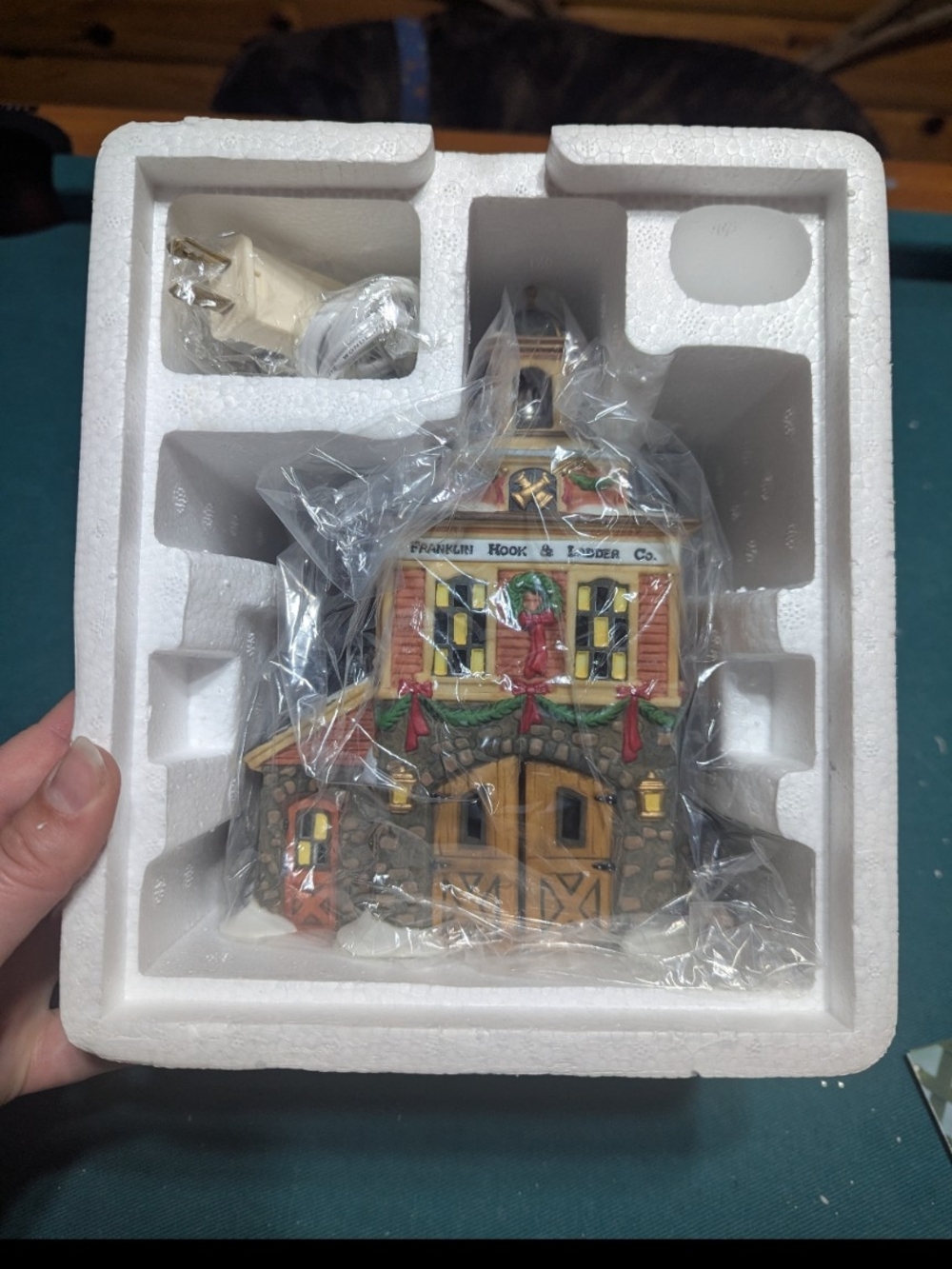 Department 56 - New England Village Series - Franklin Hook & Ladder Co.